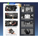ACEBOTT Motion-Sensing Glove w/ 5 Encoders & Accelerometer & Enhanced ESP32 Controller for Robot Control