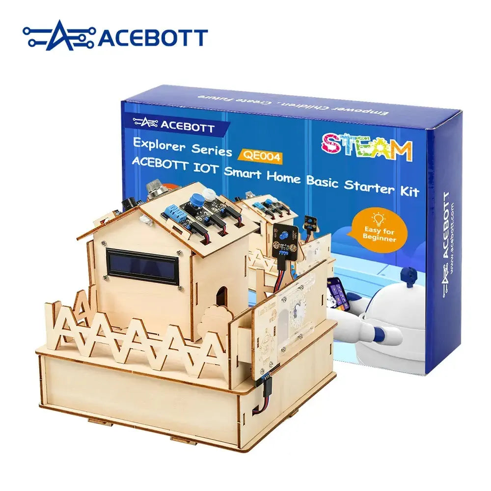 ACEBOTT ESP32 Smart Home IoT Basic Starter Kit Compatible w/ Arduino ... image.
