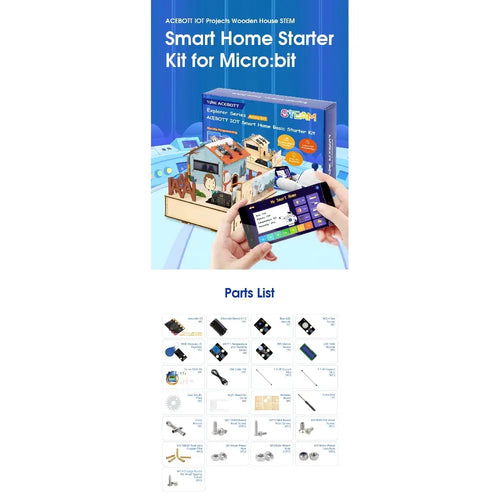 ACEBOTT Smart Home IoT Starter Kit w/ micro:bit