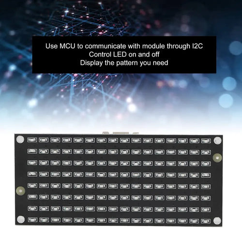 Adeept 8x16 LED Matrix Display Module for Outdoor Advertising Signs ...