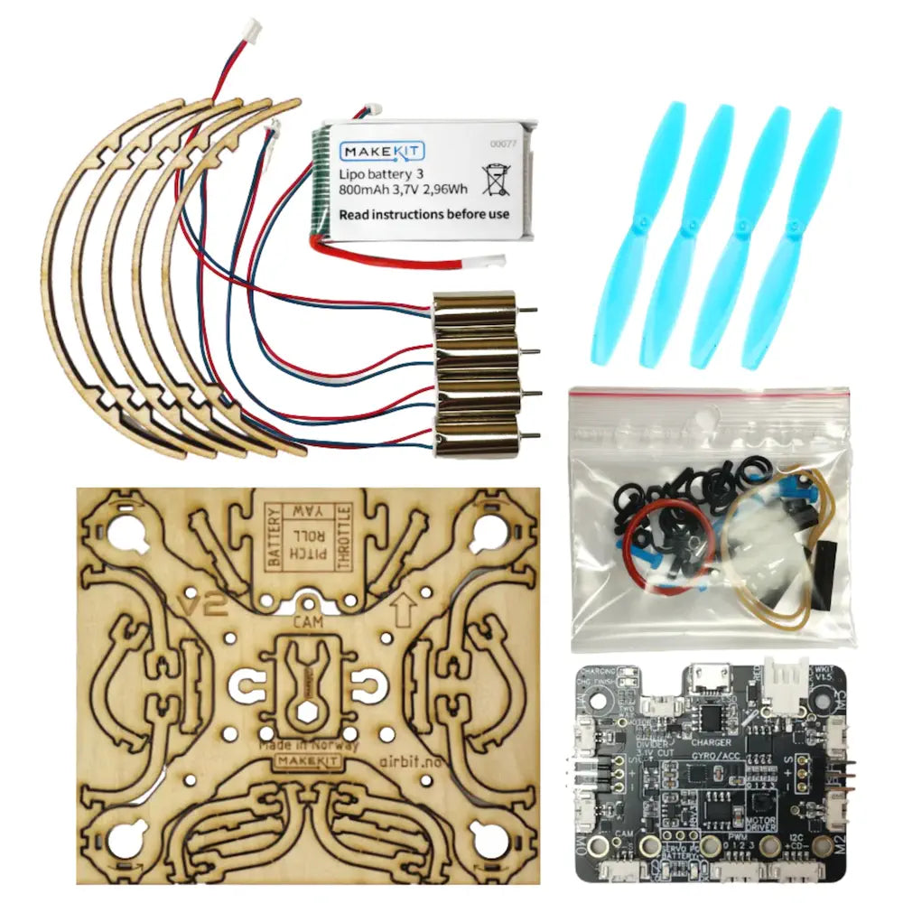Air:bit 2 Programmable Drone Kit w/ 2x micro:bit