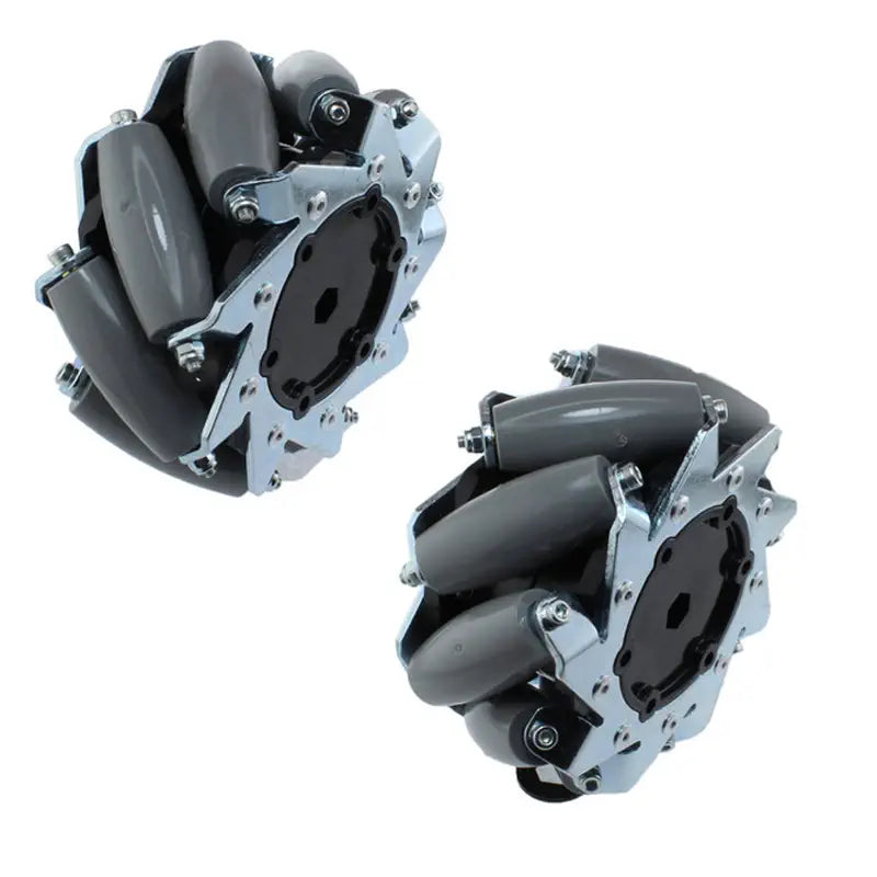 AndyMark 4in. HD Mecanum Wheel 3/8in. Hex, Full Set