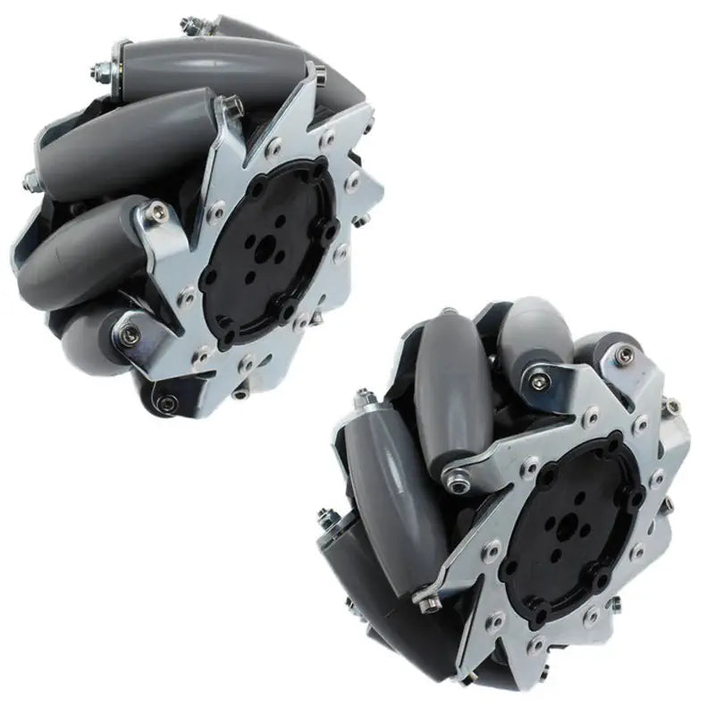 AndyMark 4in. HD Mecanum Wheel Nub Bore, Full Set