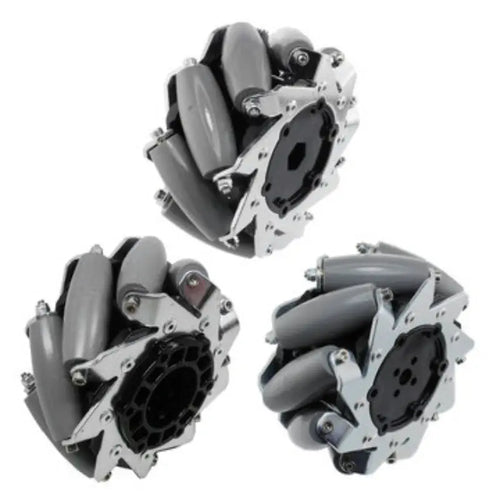 AndyMark 4in. HD Mecanum Wheel Nub Bore, Right
