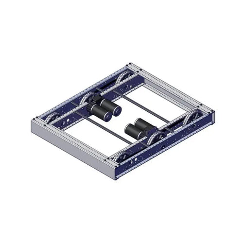 AndyMark AM14U5 - 6 Wheel Drop Center Robot Drive Base w/ Gear Ratio 12.76:1 - 2024 FIRST Kit of Parts Chassis