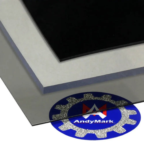 AndyMark Polycarbonate Sheet 24in. x 24in. 0.118in. Thick Black