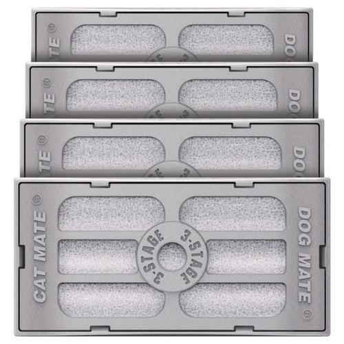 Pet Mate 3-Stage Filter Cartridges for Pet Fountains EU (4pk)