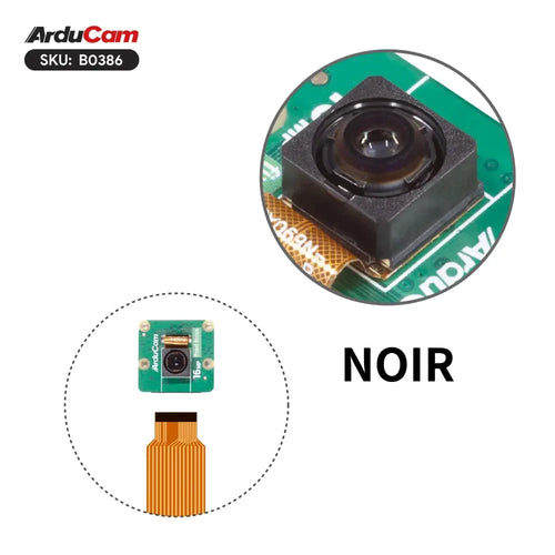 ArduCam 16MP IMX519 (NOIR) Fixed Focus Camera Module