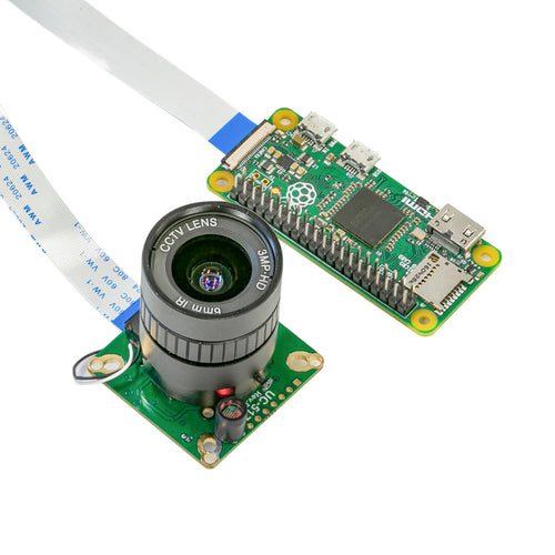 Arducam 12.3MP IMX477 IR-CUT Camera Module for Raspberry Pi (6mm CS Lens)
