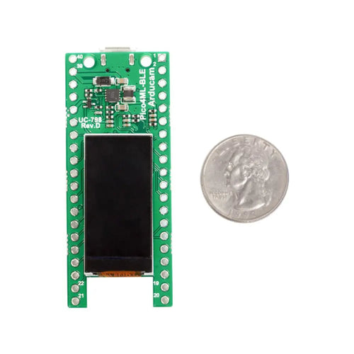 ArduCam Pico4ML TinyML Dev Kit RP2040 Board w/ QVGA Camera, LCD, Audio, Reset Button