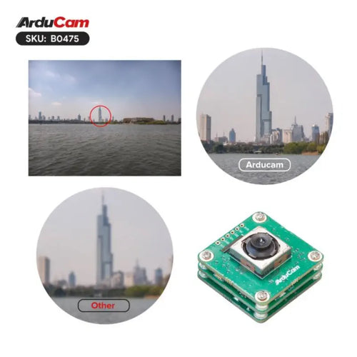 Arducam 64MP Motorized Focus USB 3.0 Camera Module-w/ Encolsure