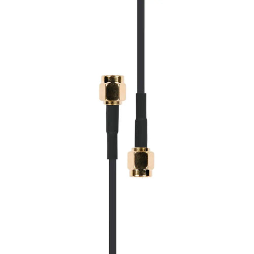 Atlas Scientific SMA Male to SMA Male Extension Cable - Black 30m