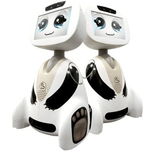 Blue Frog Robotics Buddy Stickers - Black Panda