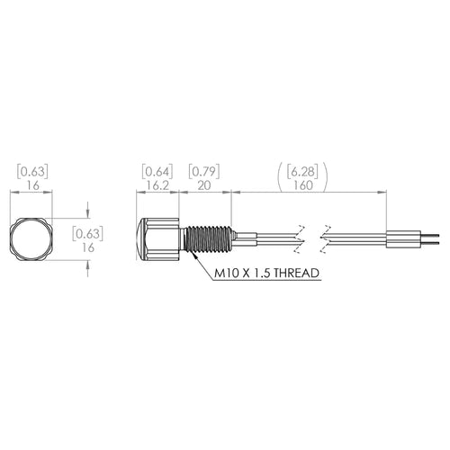 Blue Robotics Subsea LED Indicator - White