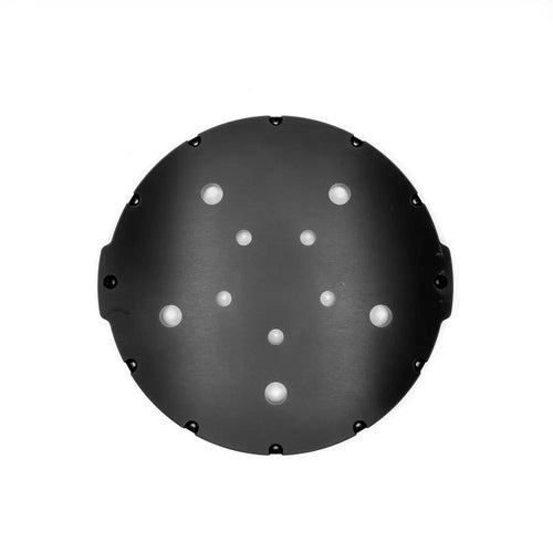 BlueRobotics 200 mm / 8-inch End Cap Aluminum 5x M14, 5x M10 Holes - 1000m