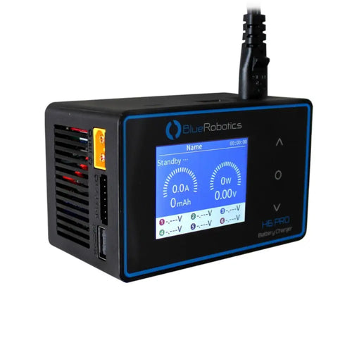 BlueRobotics H6 PRO Lithium Battery Charger (UK Plug)