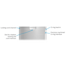 BlueRobotics Watertight Enclosure Tubes - 50 Mm (2") - 150 Mm (5.9") - 950M