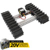Bravo RC Tank Track Chassis (Grouser Paddles, 50lb Payload, 2Mph)