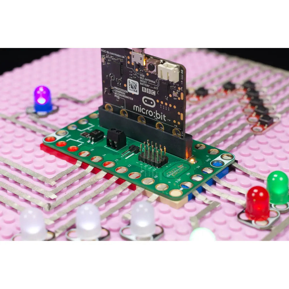 Crazy Circuits Classroom Set: Bit Board w/o micro:bit (10 Pack)