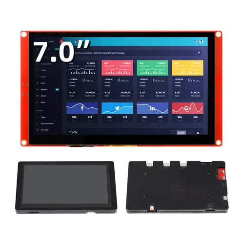 CrowPanel ESP32 7-Inch 800x480 HMI Touch Display, Wi-Fi & BLE