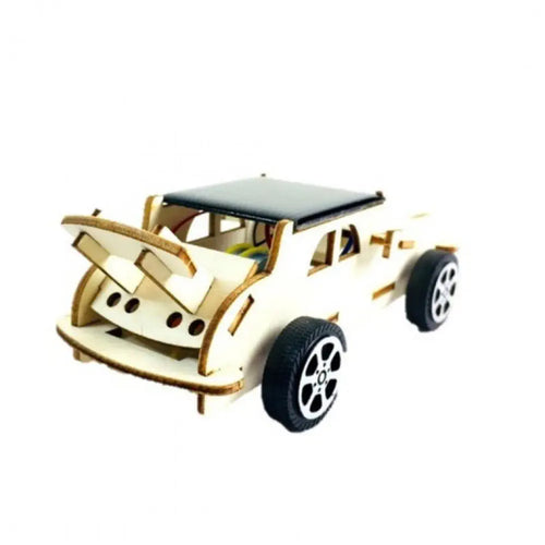 Cytron DIY Solar Powered Wooden Car STEM Kit RobotShop