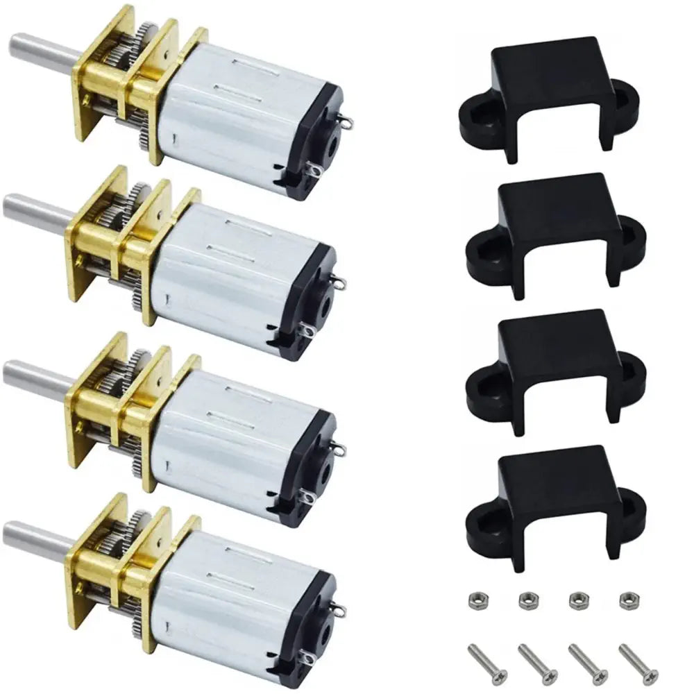 DC 6V-12V 200 RPM Micro 16 Mm Motore Cambio In Metallo - Foto 2