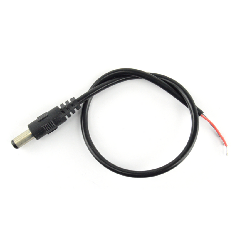 2.1mm DC Barrel Male Plug w/ Cable