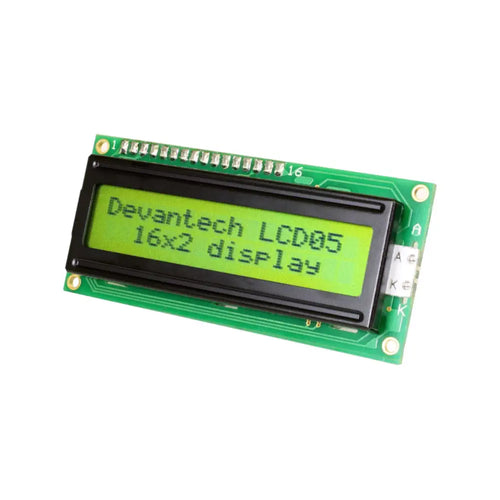 Devantech LCD05 16x2 Display (Green)