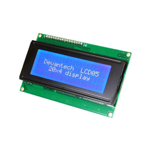 Devantech LCD05 20x4 Display (Blue)