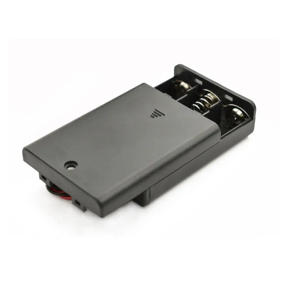 DFRobot 3xAA Battery Holder(w/ Cover & Power Switch)