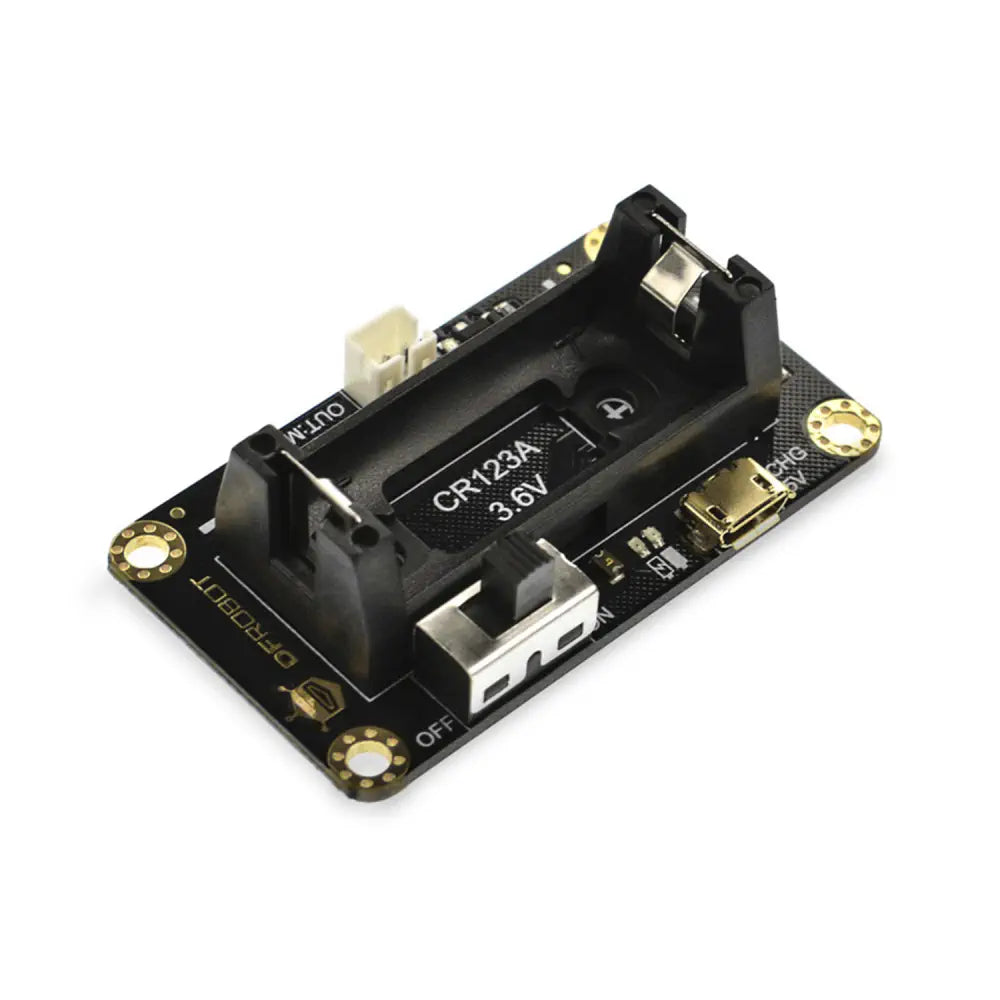 DFRobot CR123A Li-Ion Battery Holder for Micro: Maqueen