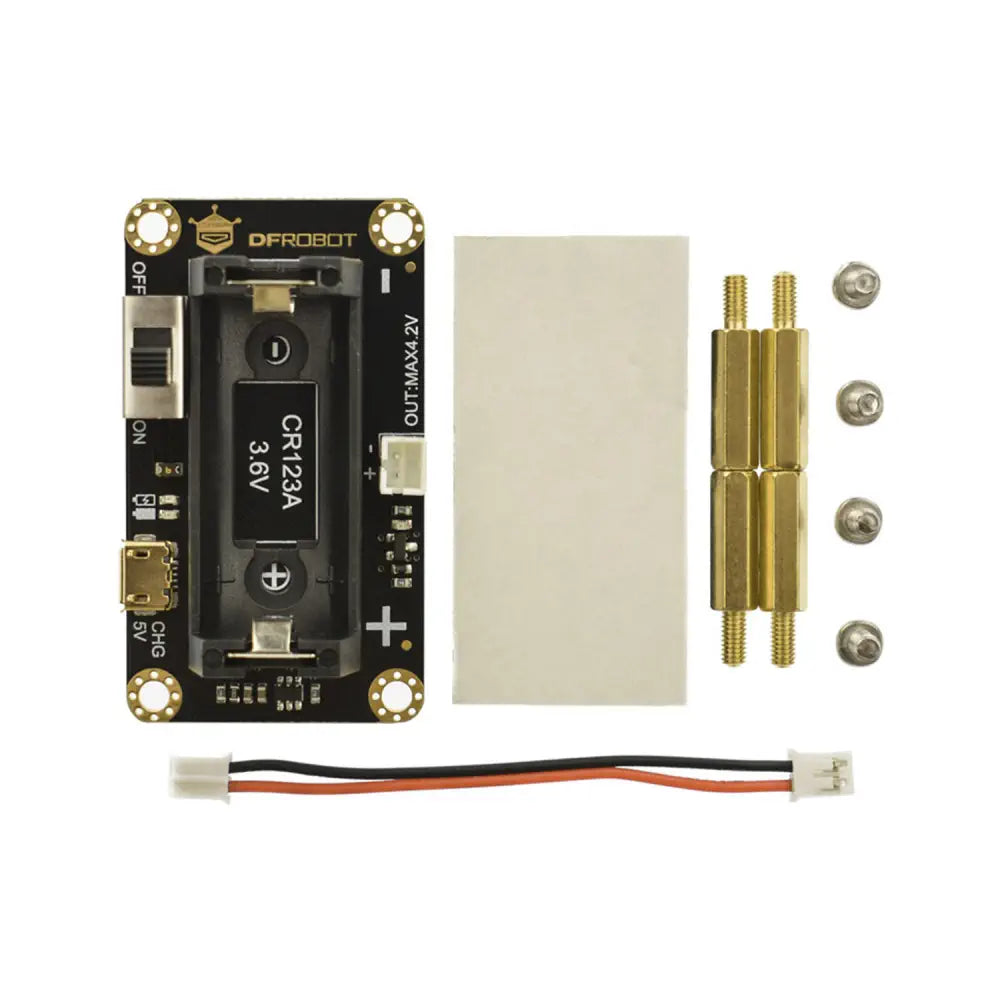 DFRobot CR123A Li-Ion Battery Holder for Micro: Maqueen