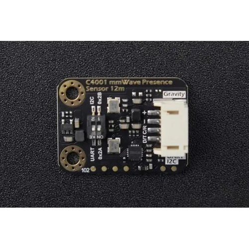 DFRobot Gravity C4001 24GHz mmWave Human Presence Detection Sensor (12m, I2C/UART)