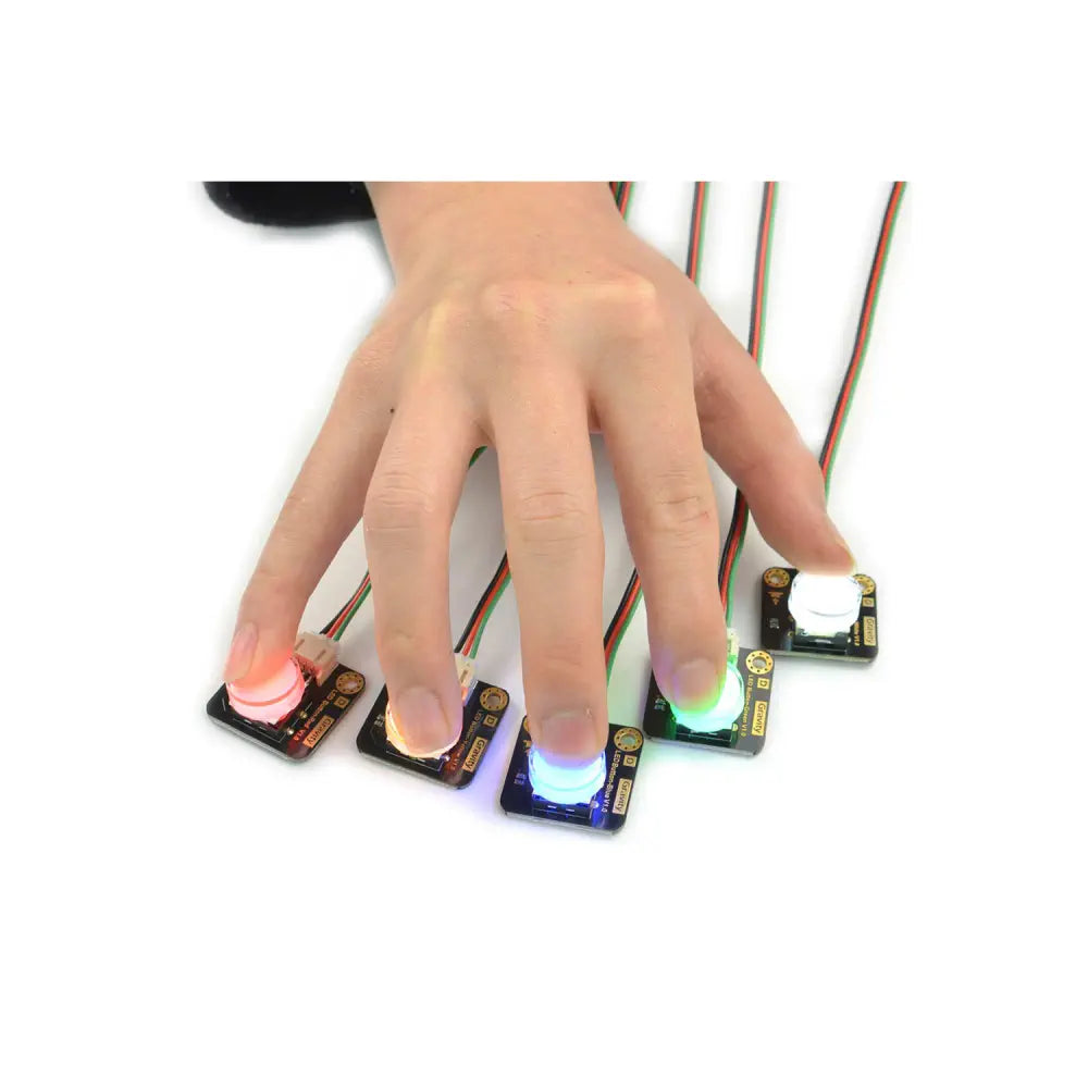 DFRobot Gravity: LED Button x 5 Pack