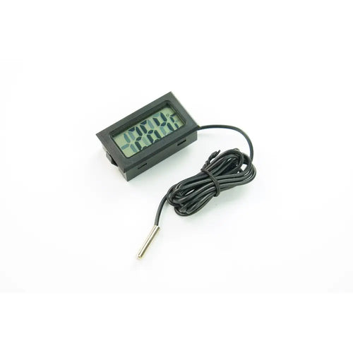 DFRobot Waterproof Digital Thermometer w/ Display, -50℃ to 110℃, ±1℃ Error, 1m Probe