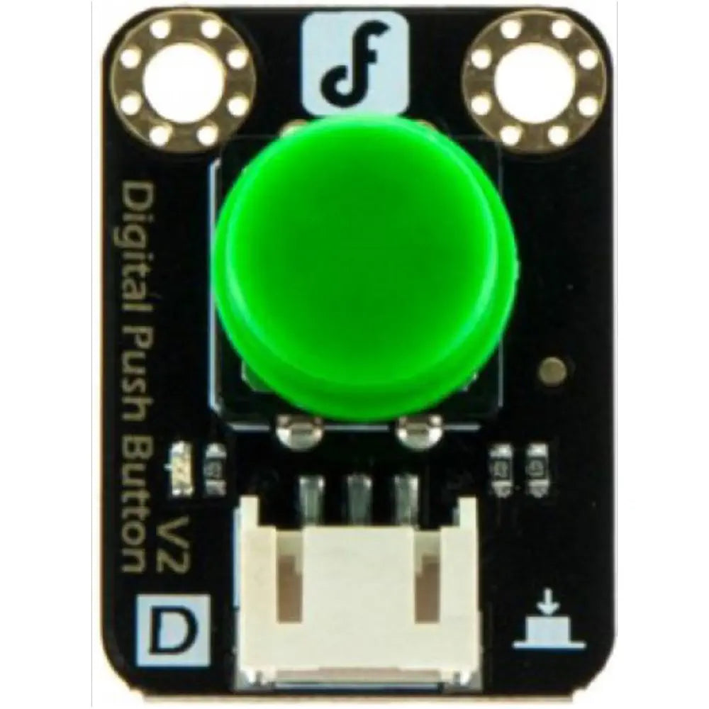 Gravity Digital Push Button (Green)