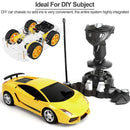 DIY Robot Car Smart Chassis Kit w/ Speed Encoder 4W 2-Layer for Arduino, RPi