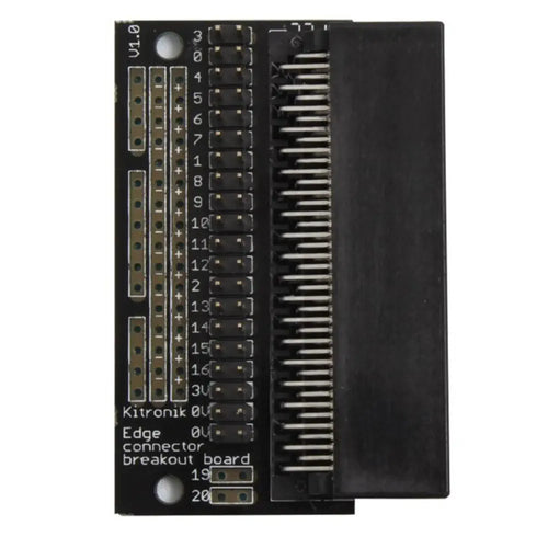 Kitronik Edge Connector Breakout Board for BBC micro:bit (Assembled)