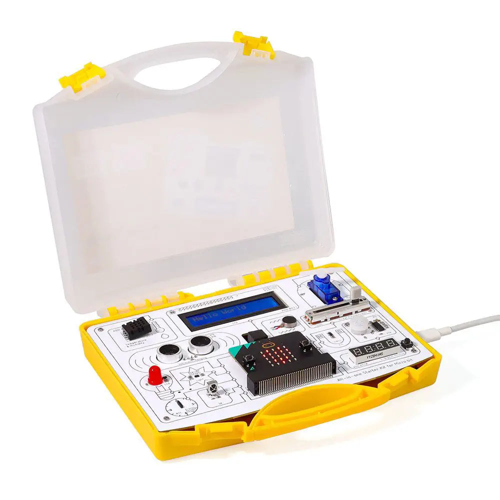 Elecrow All-in-1 Starter Kit for micro:bit: 13 Modules & 21 Lessons