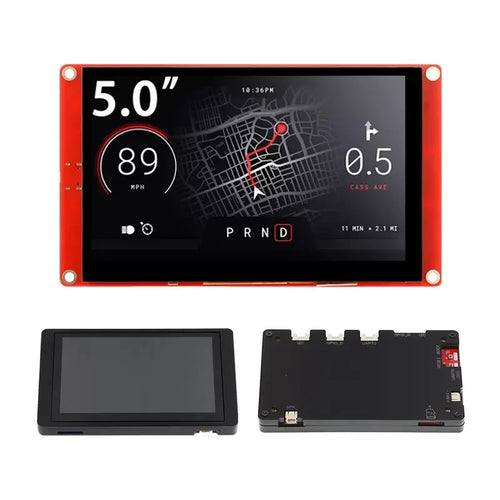 Elecrow CrowPanel 5-inch HMI ESP32 Display 800x480 RGB TFT LCD Touchscreen w/ Case