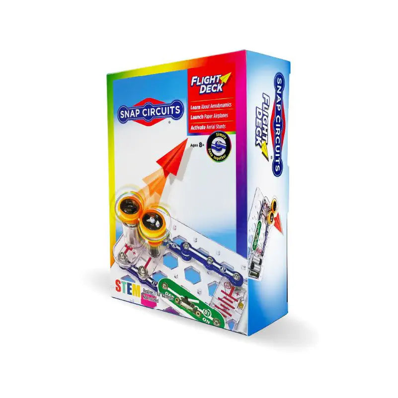 Snap Circuits Flight Deck Paper Airplane Launcher