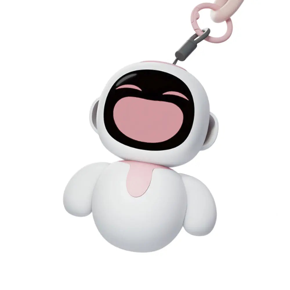 Energize Lab Eiliko Tiny AI Charm Bot w/ Unique Emotions & AI Conversation - Pink