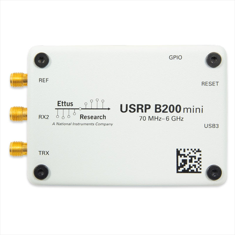 Ettus USRP B200mini: 1x1, 70MHz-6GHz SDR/Cognitive Radio (w/ Enclosure Kit)
