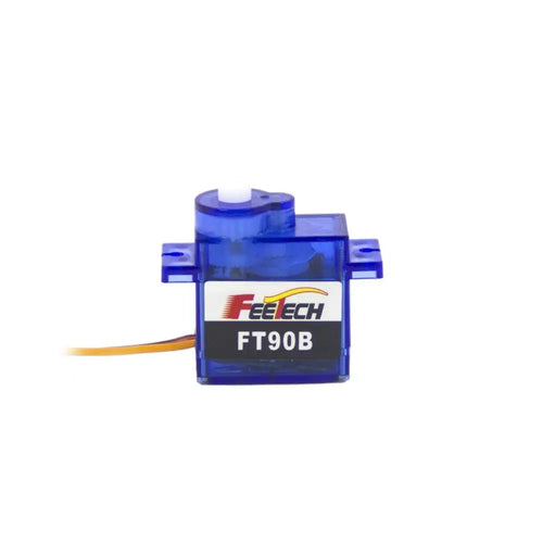 FEETECH FS90RZ 360° Continuous Rotation Micro Servo (9g) With Wheels - 5 Pack For RC Robots & Cars