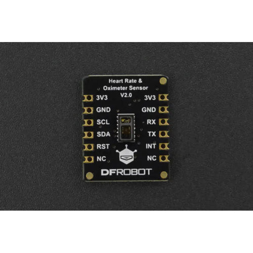 Fermion: MAX30102 PPG Heart Rate & Oximeter Sensor (Breakout, I2C/UART)
