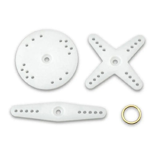 Hitec Standard Giant Scale Horn Set (Fits all Standard 24 Tooth Spline Servos)