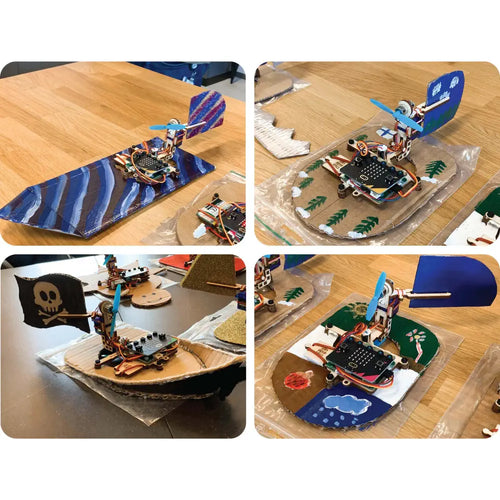 Hover:Bit - micro:bit Hovercraft STEAM Building Kit (5-Pack)