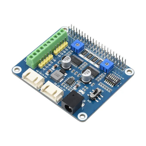 Waveshare HRB8825 2CH Stepper Motor HAT for RPi up to 1/32 Microstepping