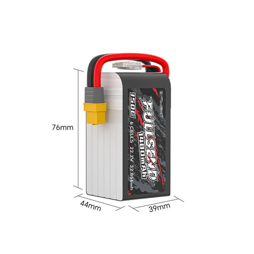 IFlight Fullsend 6S 1480mAh 150C Battery