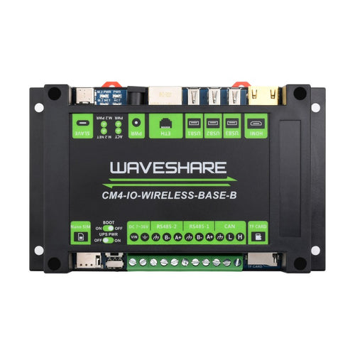 Waveshare Industrial IoT 5G/4G Wireless Expansion for RPi CM4 w/ 4G Module (US)